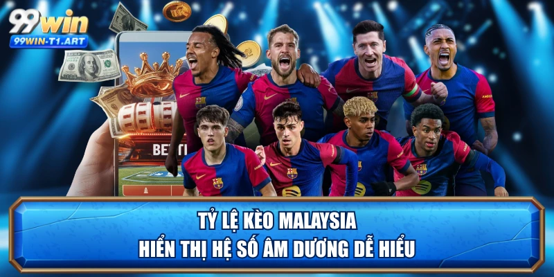 Tỷ lệ kèo Malaysia hiển thị hệ số âm dương dễ hiểu